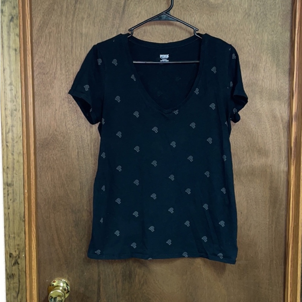Victorias‎ Secret Pink Short Sleeve Shirt Medium